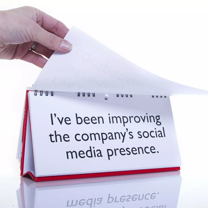 Office Excuses Flip Book