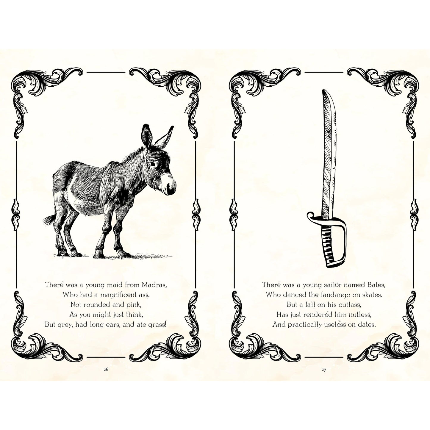 Boxer Gifts - Rude Limericks Book (144 pages)