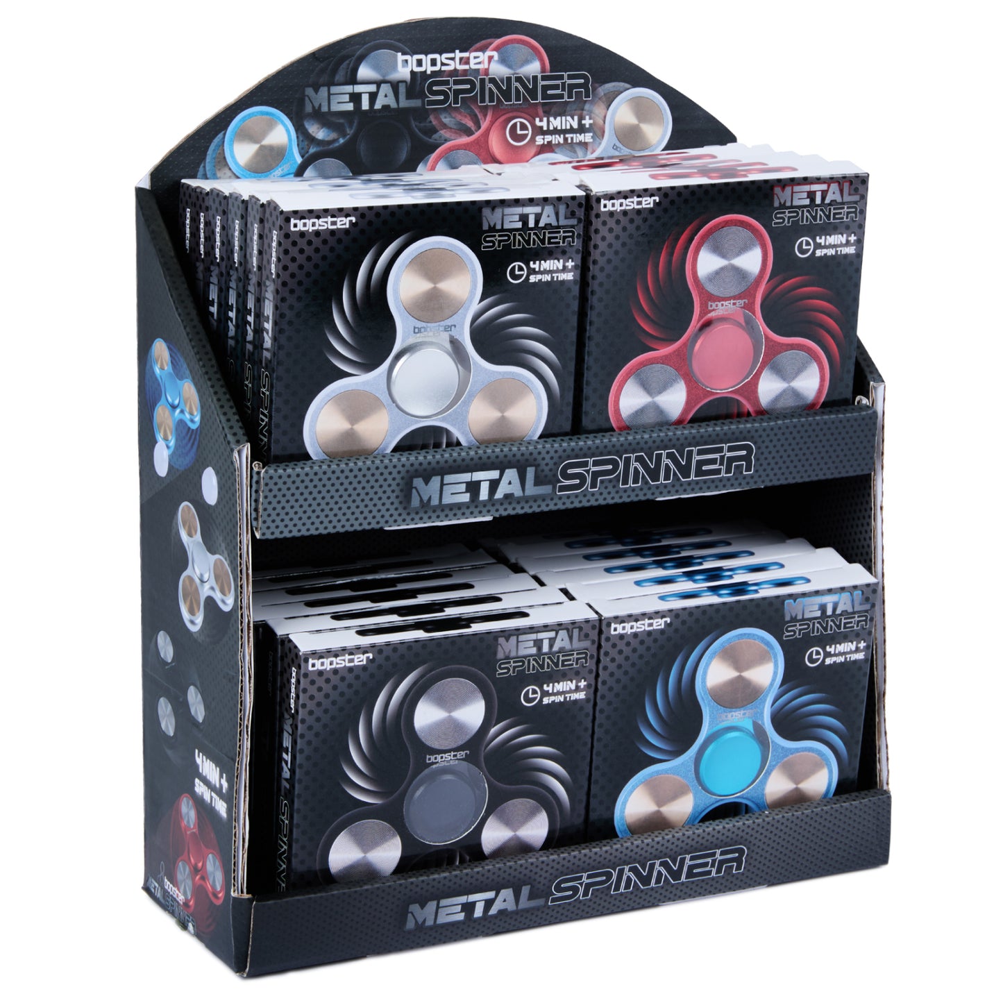 Bopster - Metal Fidget Spinner (Assorted)