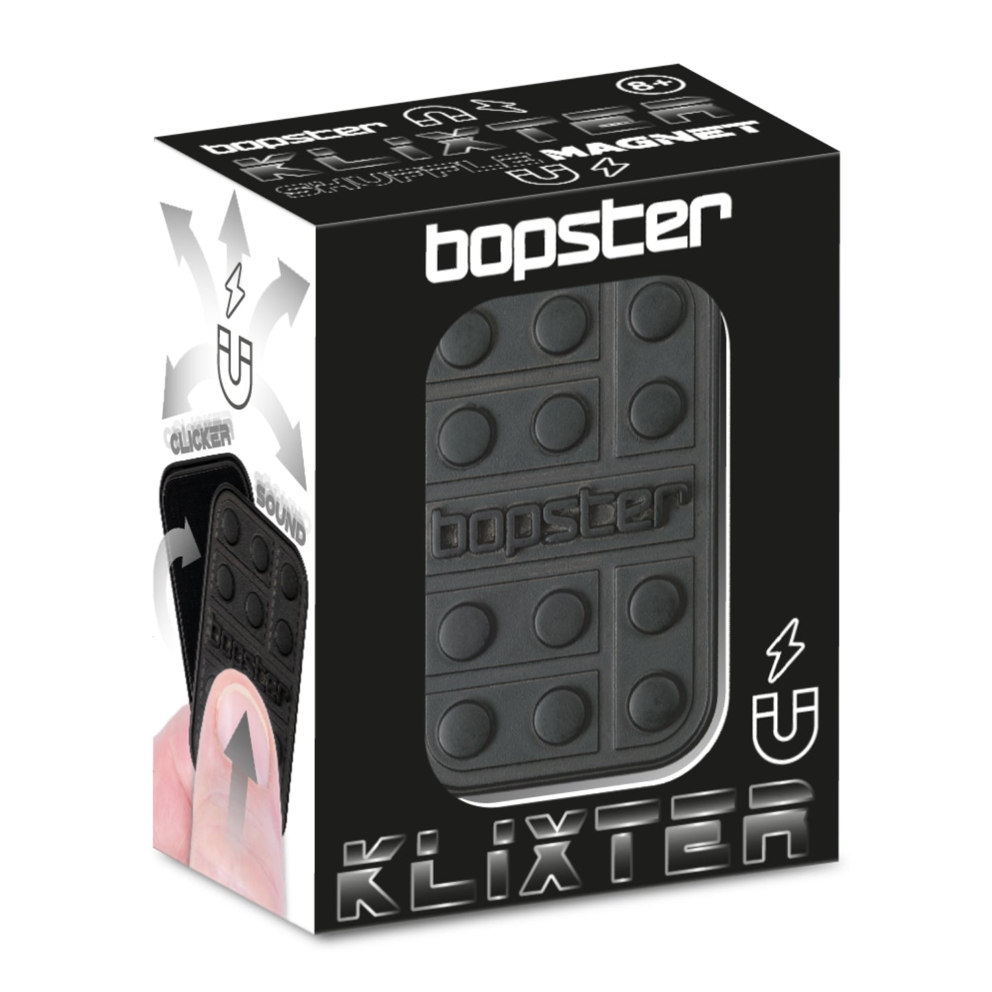 Bopster - Klixter Metal Fidget Domino