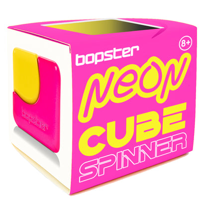 Bopster - Neon Fidget Cube Spinner (Assorted)