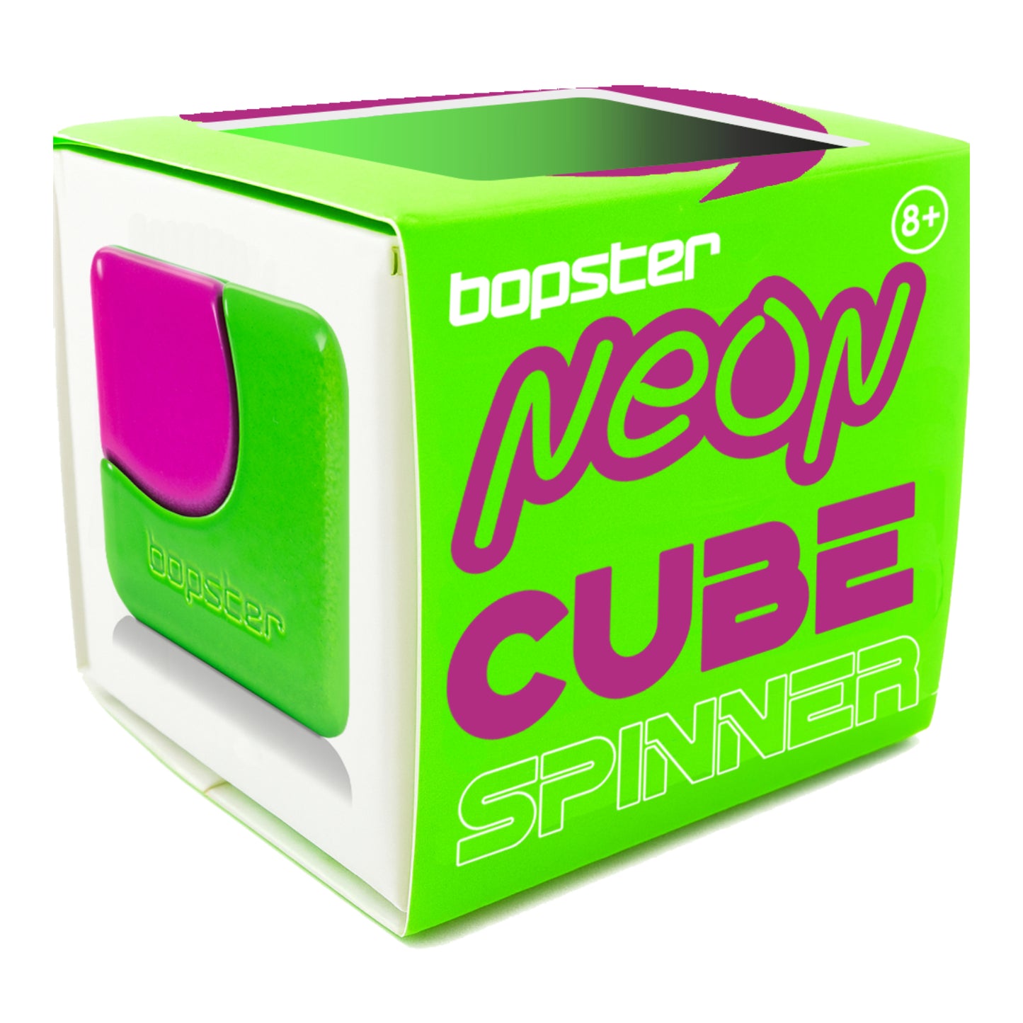 Bopster - Neon Fidget Cube Spinner (Assorted)