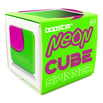 Bopster - Neon Fidget Cube Spinner (Assorted)