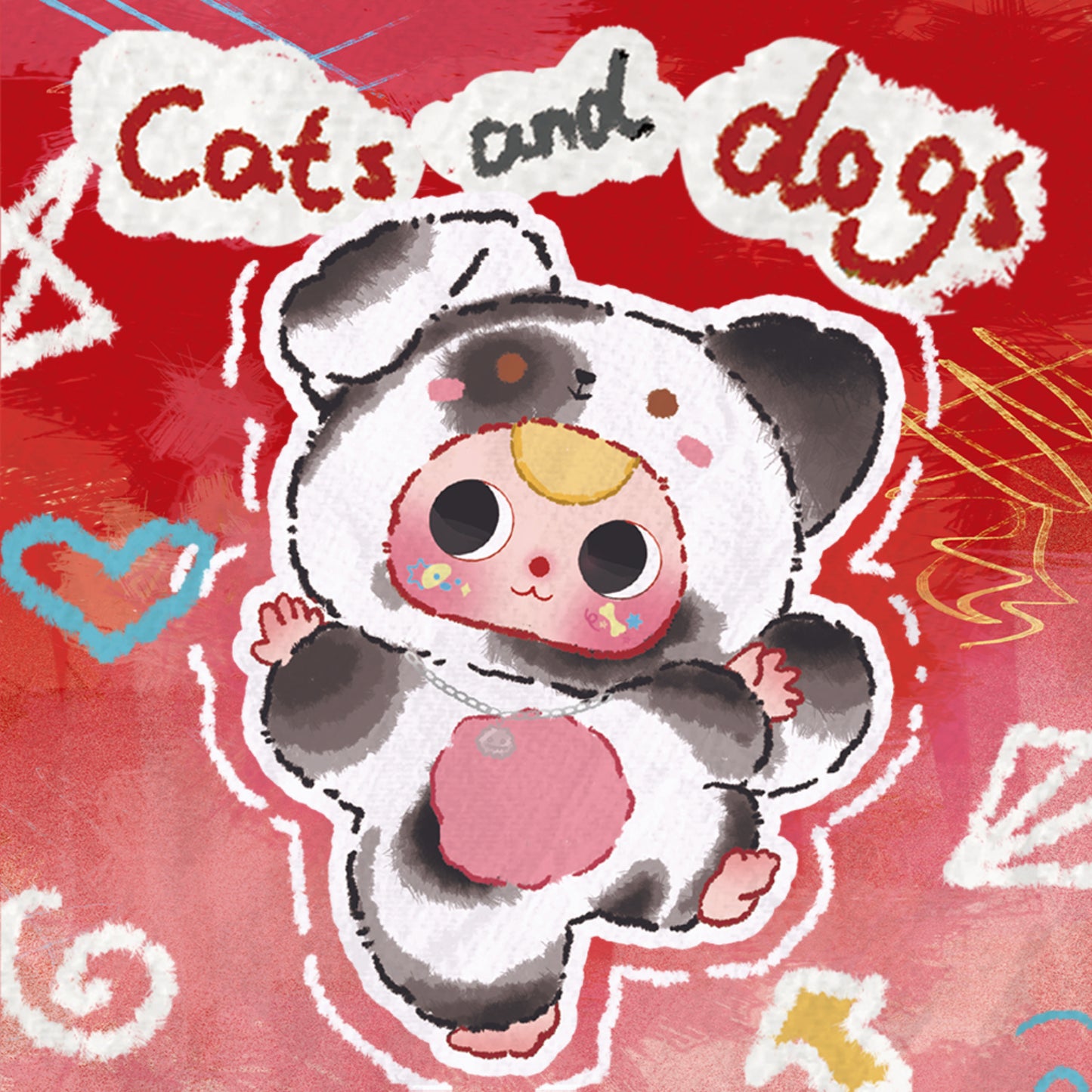 Baby Three - Cat & Dog Plush Blind Box