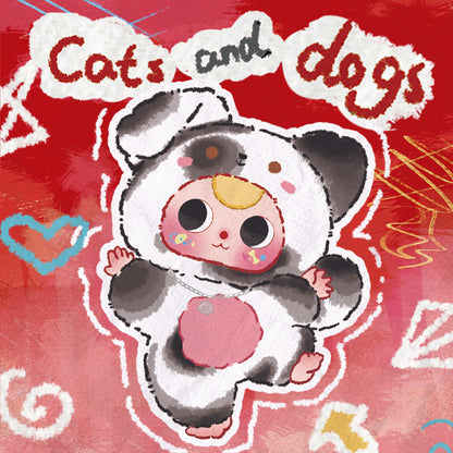 Baby Three - Cat & Dog Plush Blind Box