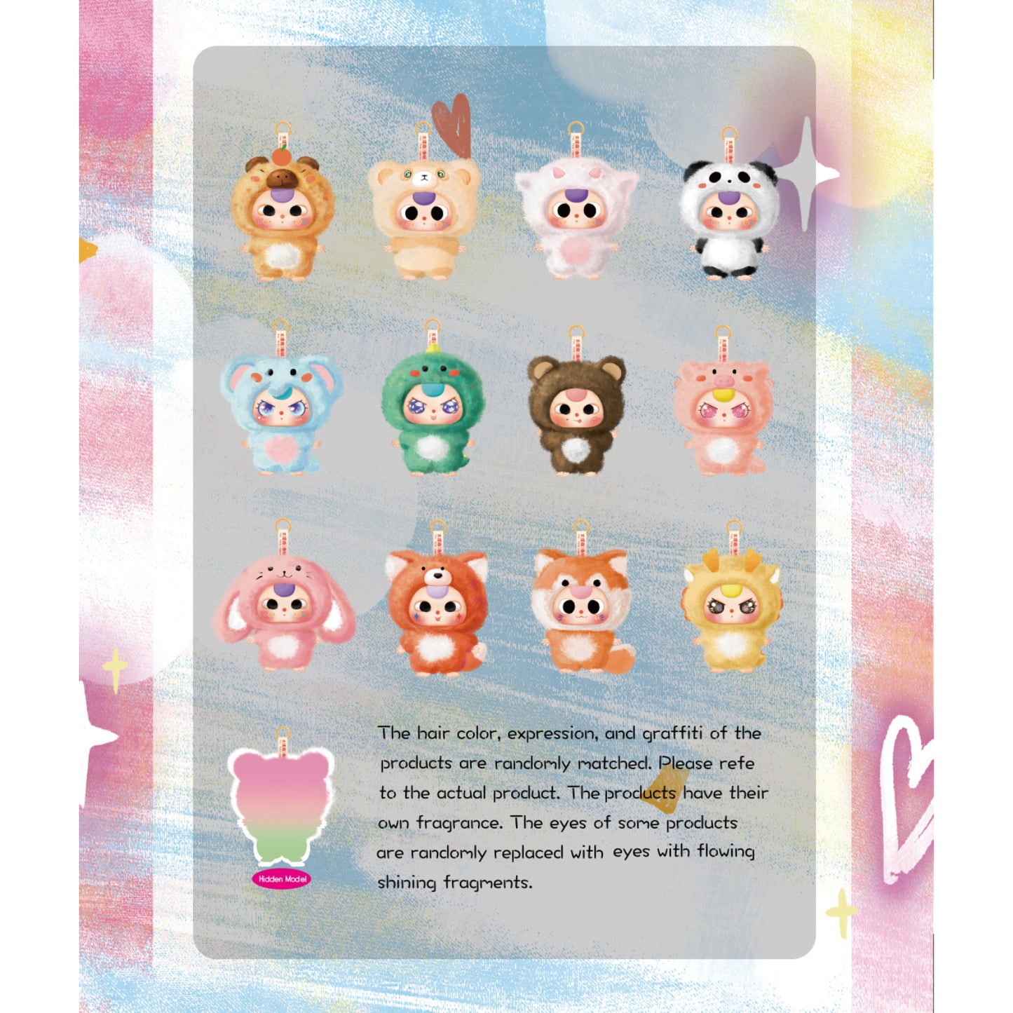 Baby Three - De-Lovely Plush Blind Box