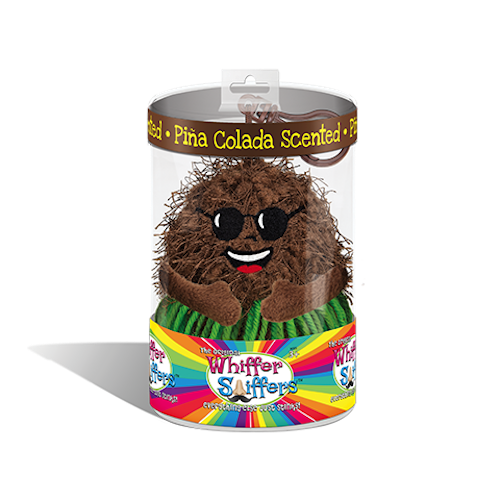 Whiffer Sniffers King Conga Coconut Backpack Clip