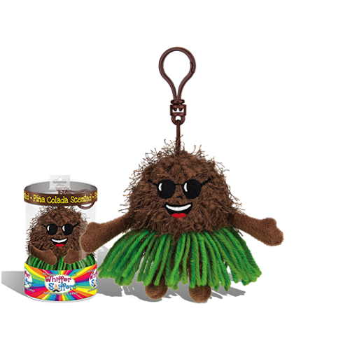 Whiffer Sniffers King Conga Coconut Backpack Clip