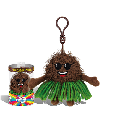 Whiffer Sniffers King Conga Coconut Backpack Clip