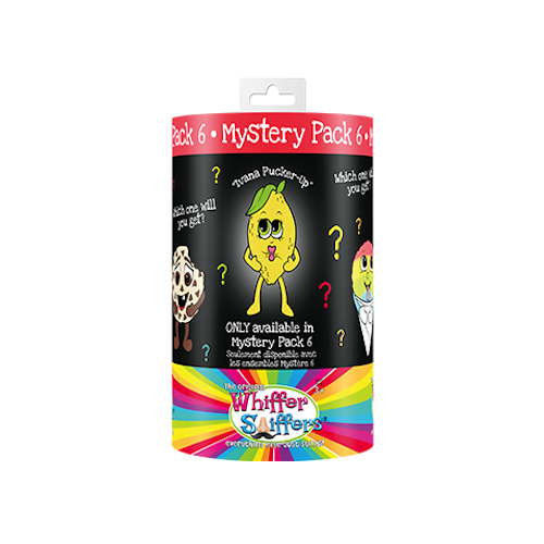 Whiffer Sniffers Mystery Pack #6 'Ivana Pucker-Up' Lemon Scented Backpack Clip