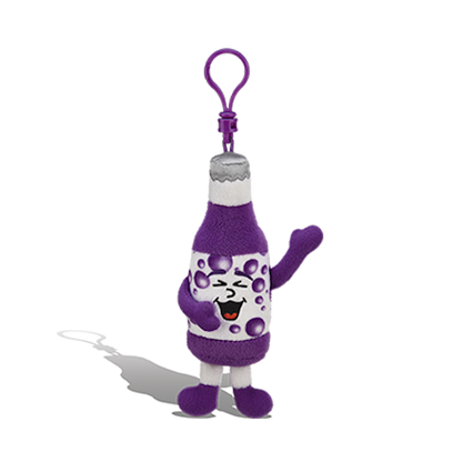 Whiffer Sniffers 'Izzy Sodalicious' Fizzy Grape Soda Scented Backpack Clip