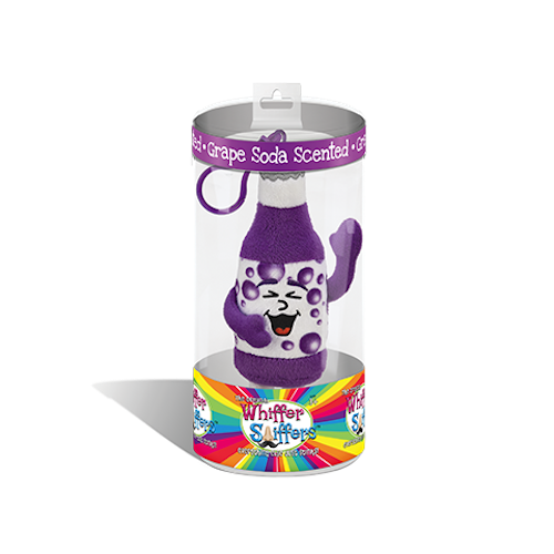 Whiffer Sniffers 'Izzy Sodalicious' Fizzy Grape Soda Scented Backpack Clip