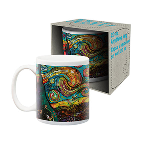 Dean Russo - Starry Night Jumbo Ceramic Mug