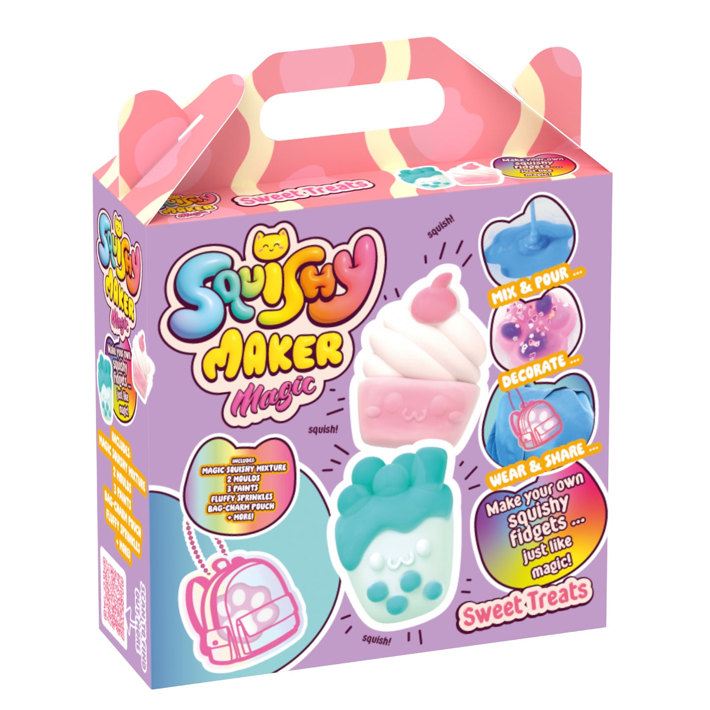 Squishy Maker Magic- Classic Squishy Pouches Cute Food