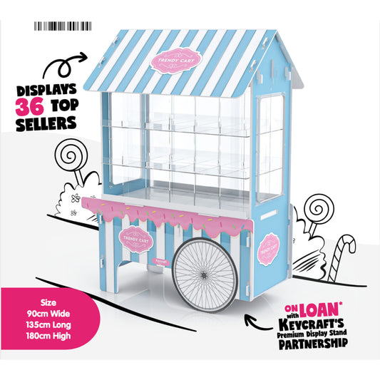 Keycraft - Candy Cart Display Stand