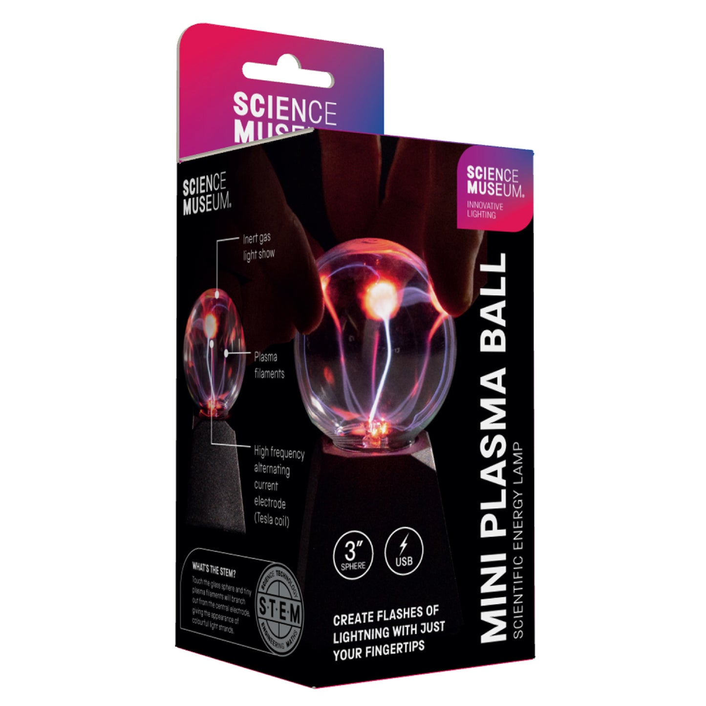 Funtime - Science Museum Mini Plasma Ball (3inch)