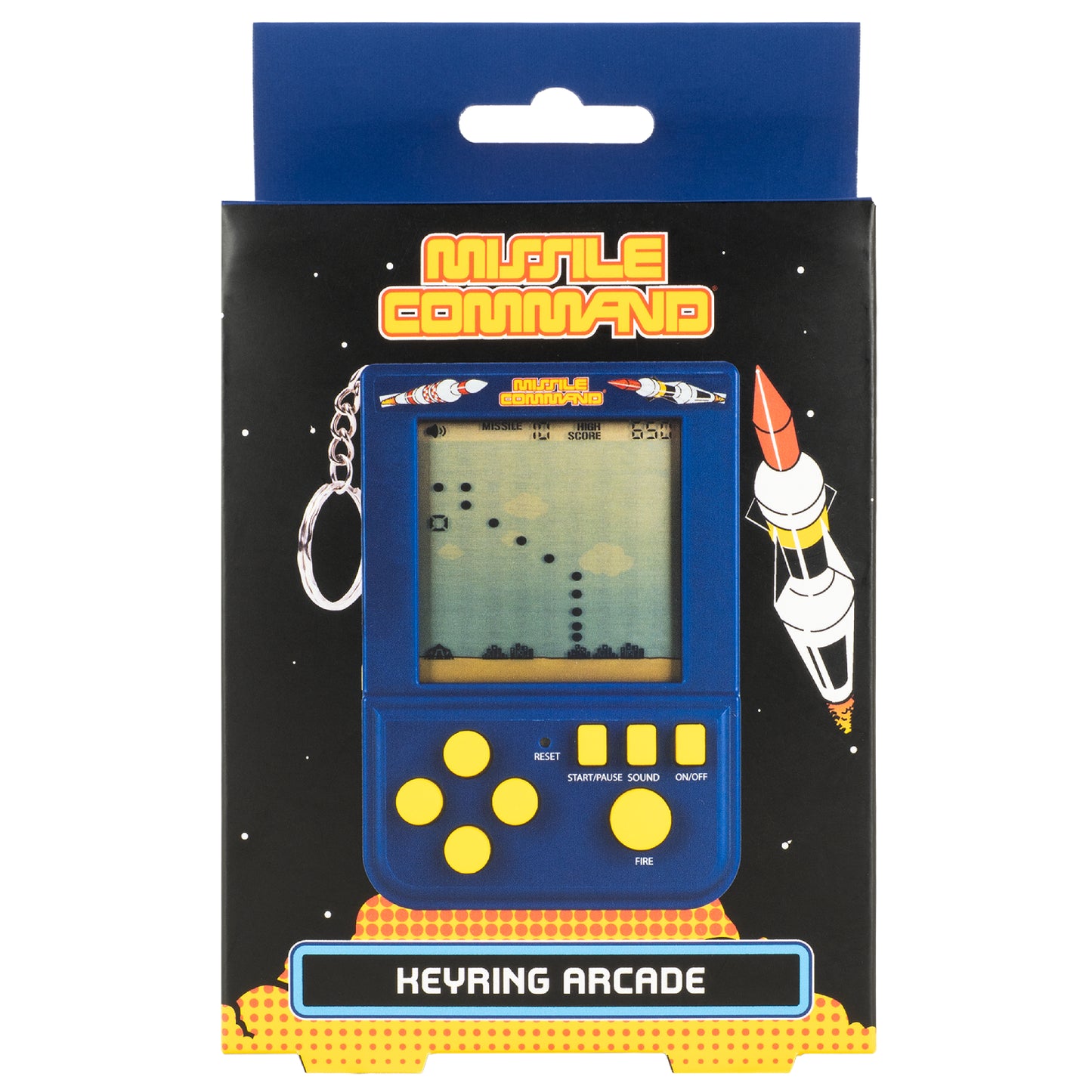 Fizz Creations - Missile Command Keyring Game