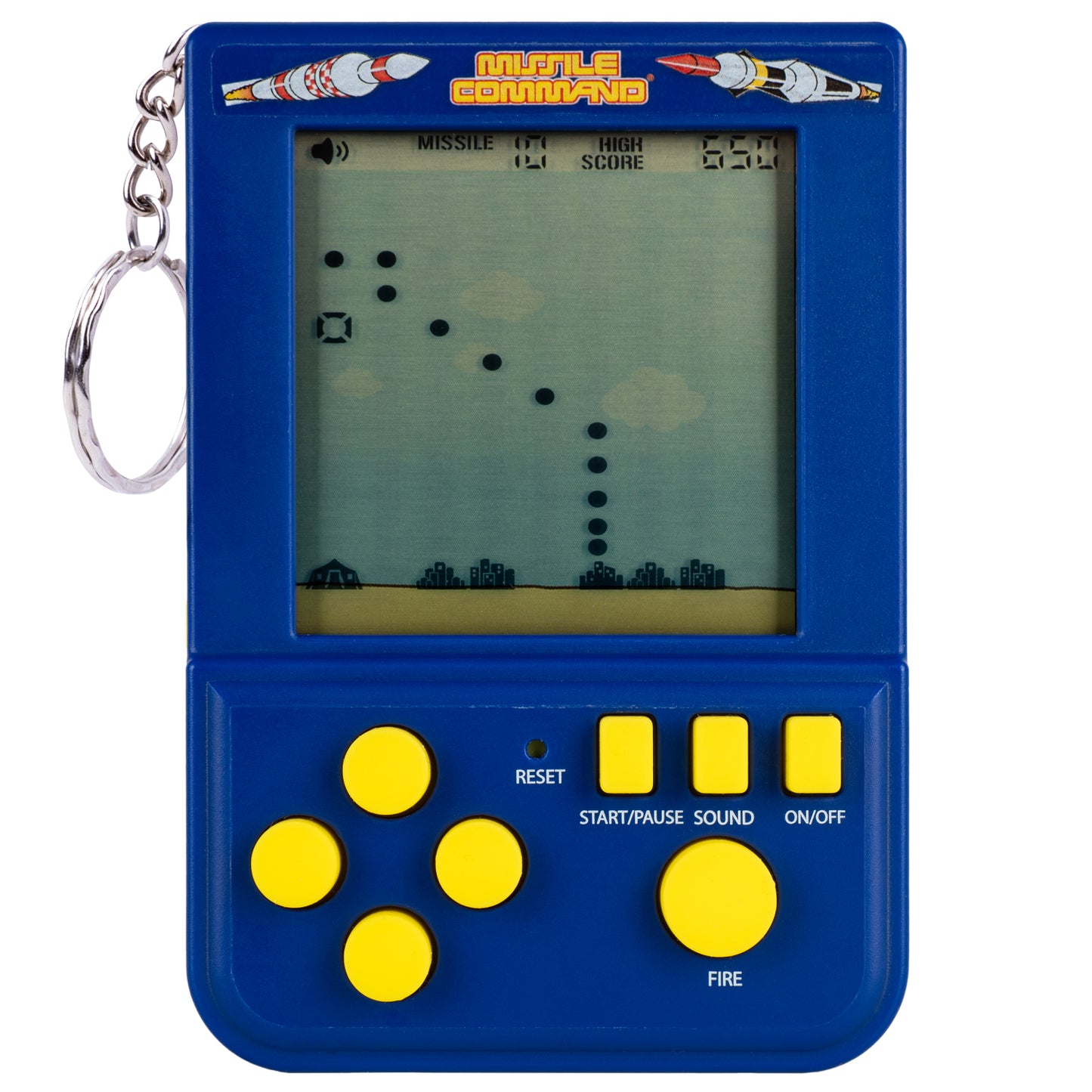 Fizz Creations - Missile Command Keyring Game