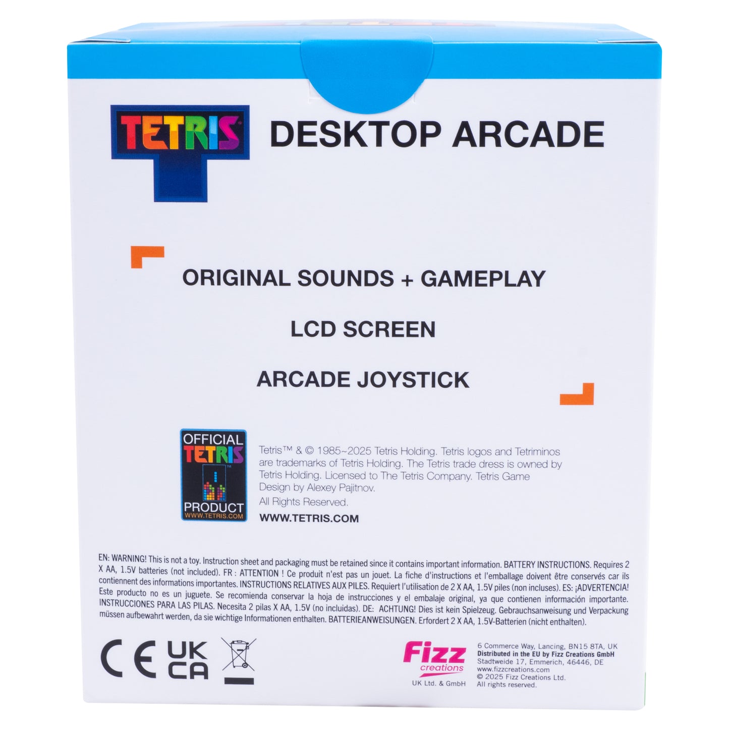Fizz Creations - Tetris Desktop Arcade