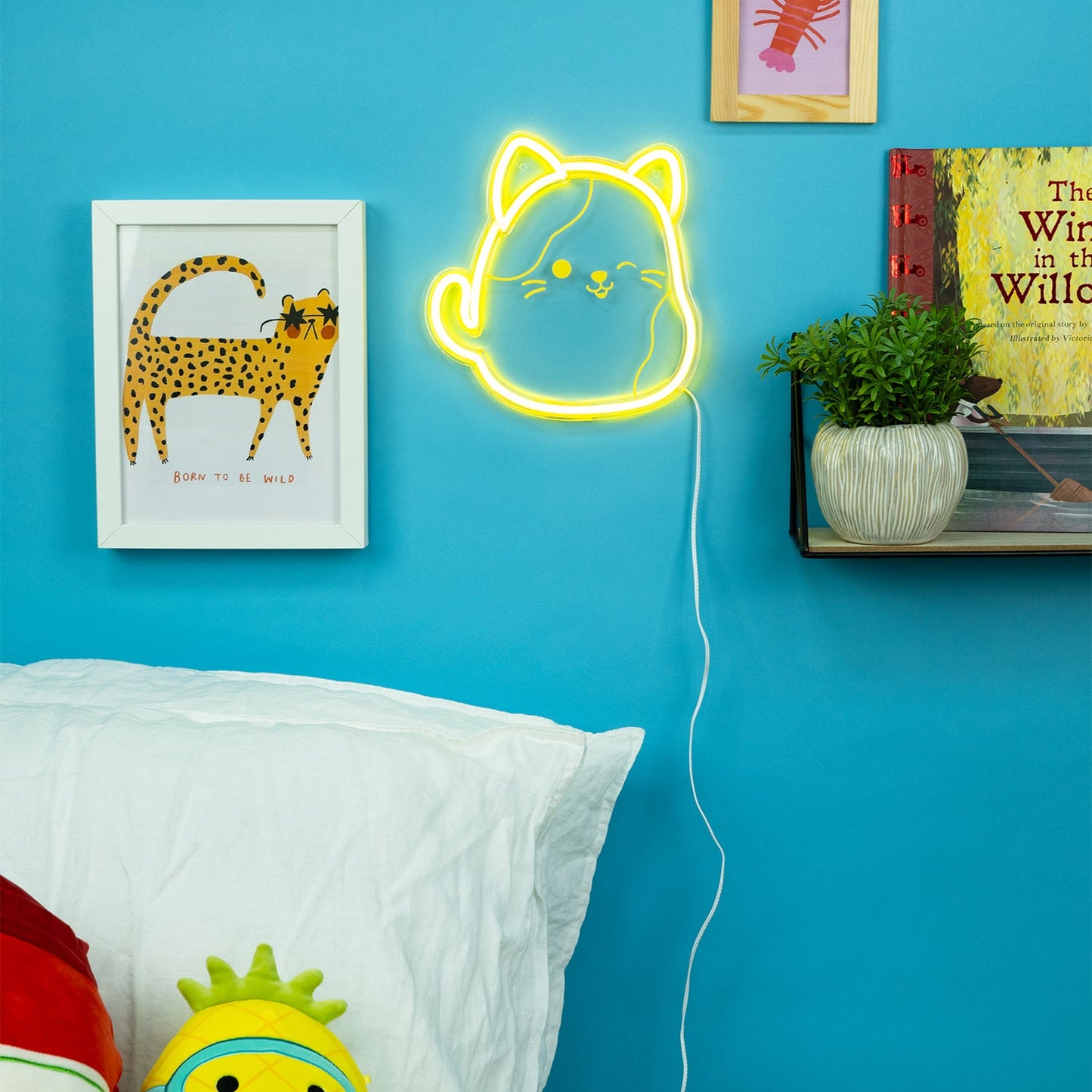Squishmallows Neon Wall Light - Cam The Cat