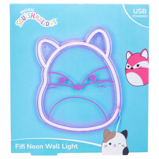 Squishmallows Character Neon Wall Light - Fifi the Fox