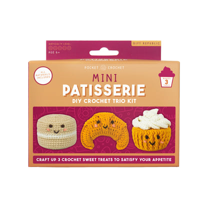 Gift Republic - Pocket Crochet Crafts: Mini Patisserie