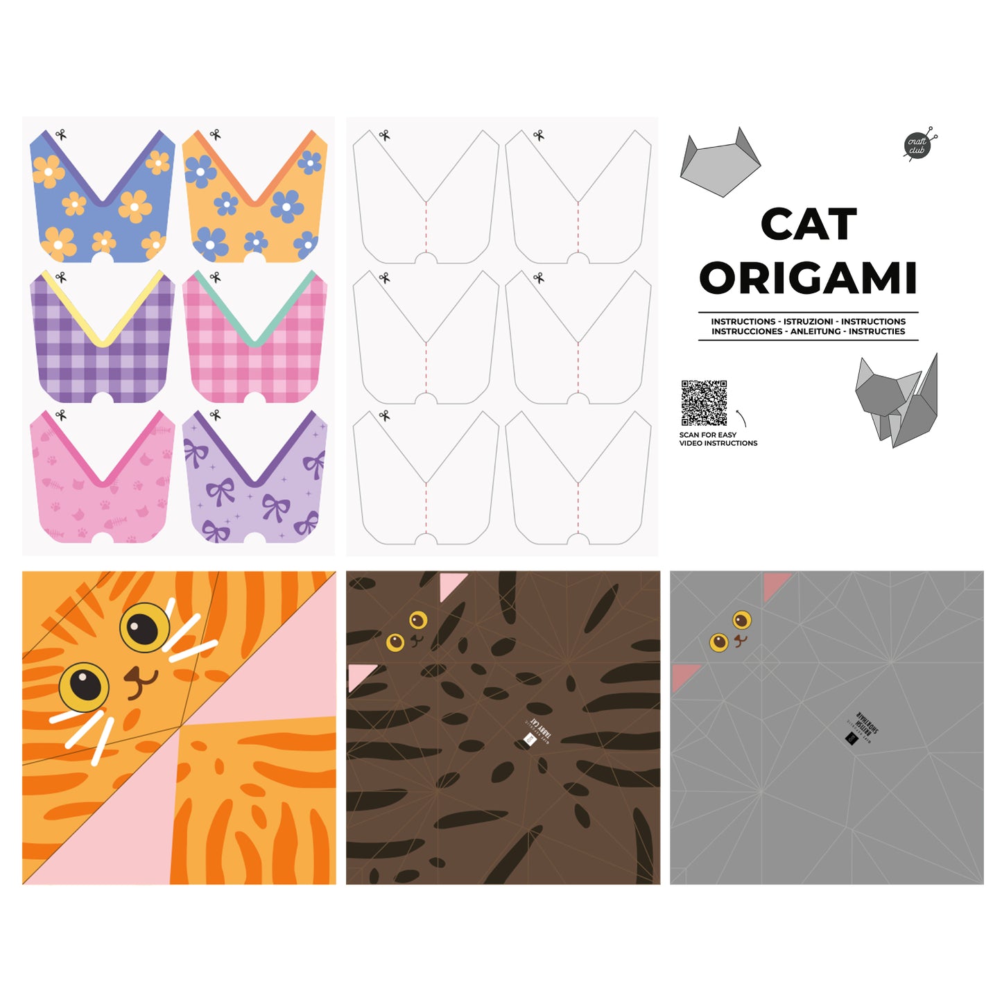 Gift Republic - Origami: Cat