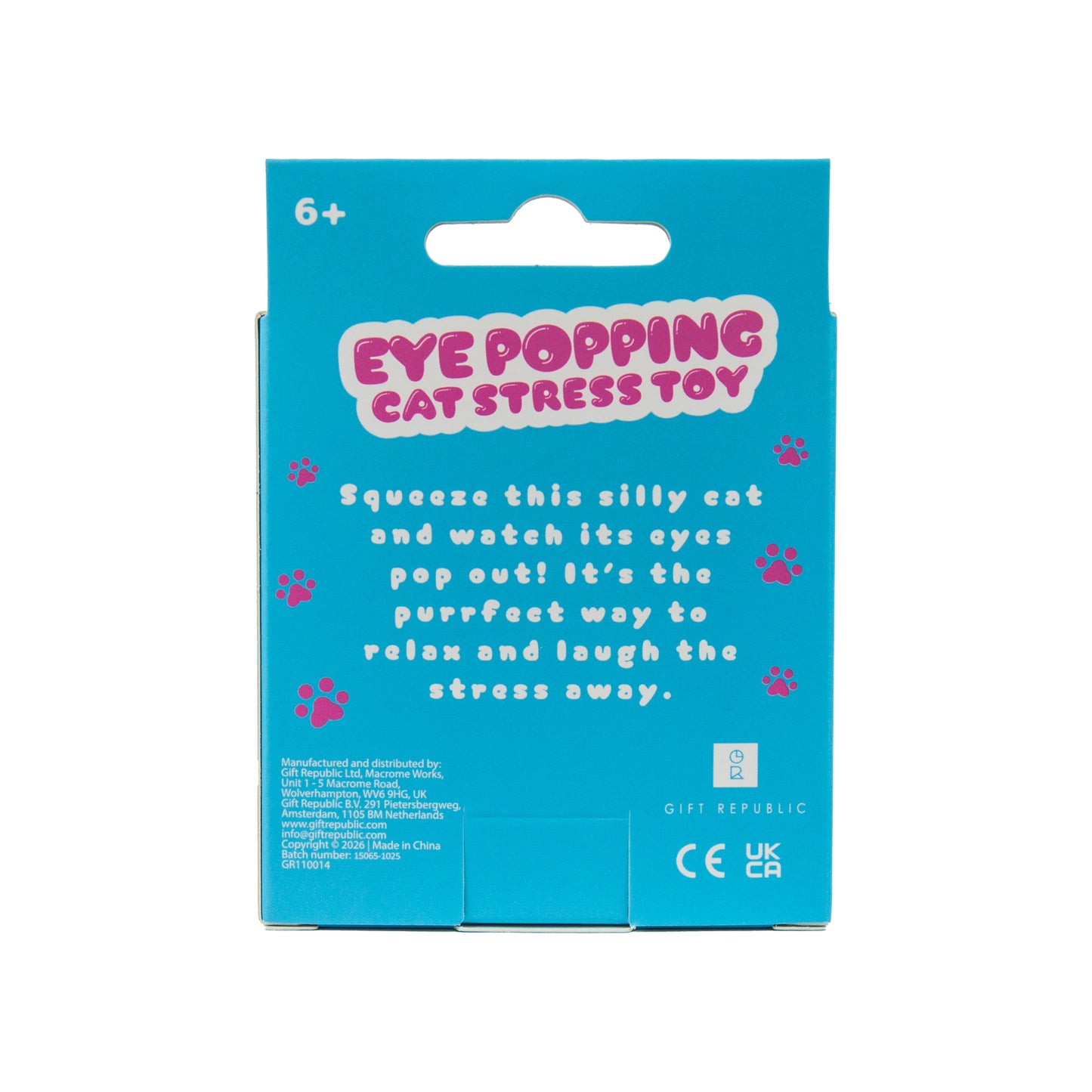 Gift Republic - Cat Eye Pop Stress Toy