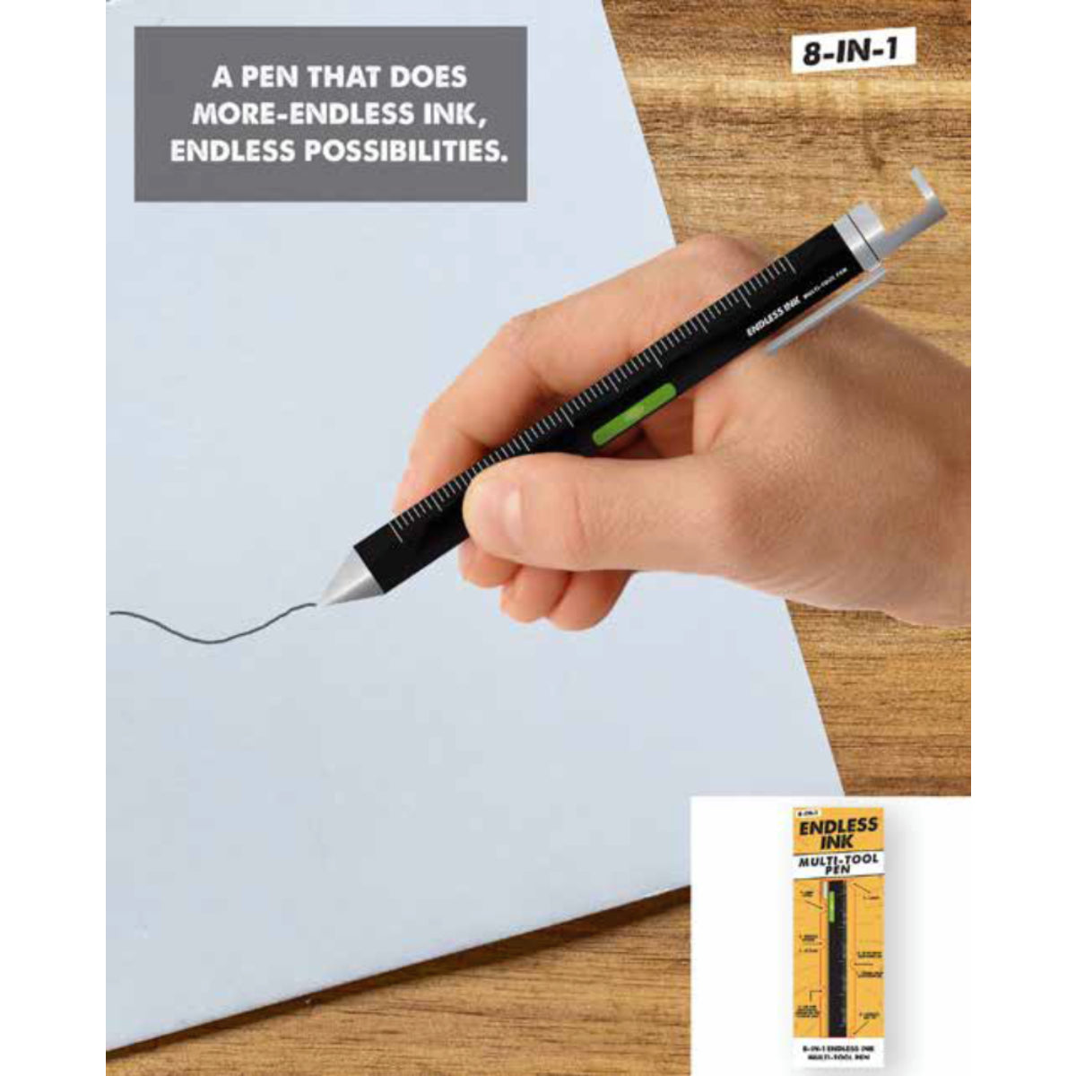 Gift Republic - Endless Ink Multitool Pen