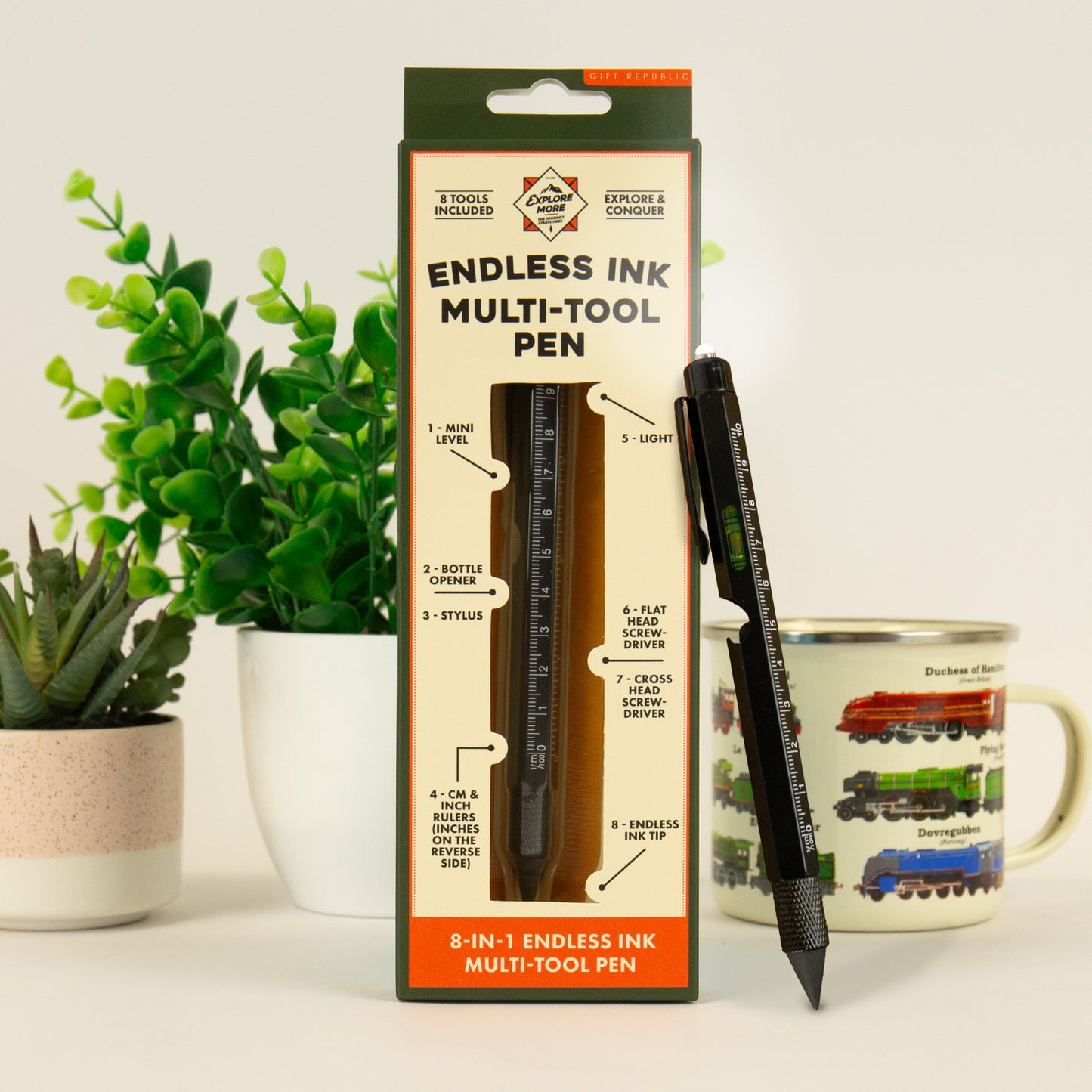 Gift Republic - Endless Ink Multitool Pen