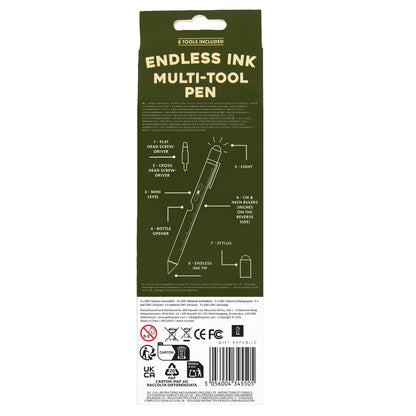 Gift Republic - Endless Ink Multitool Pen