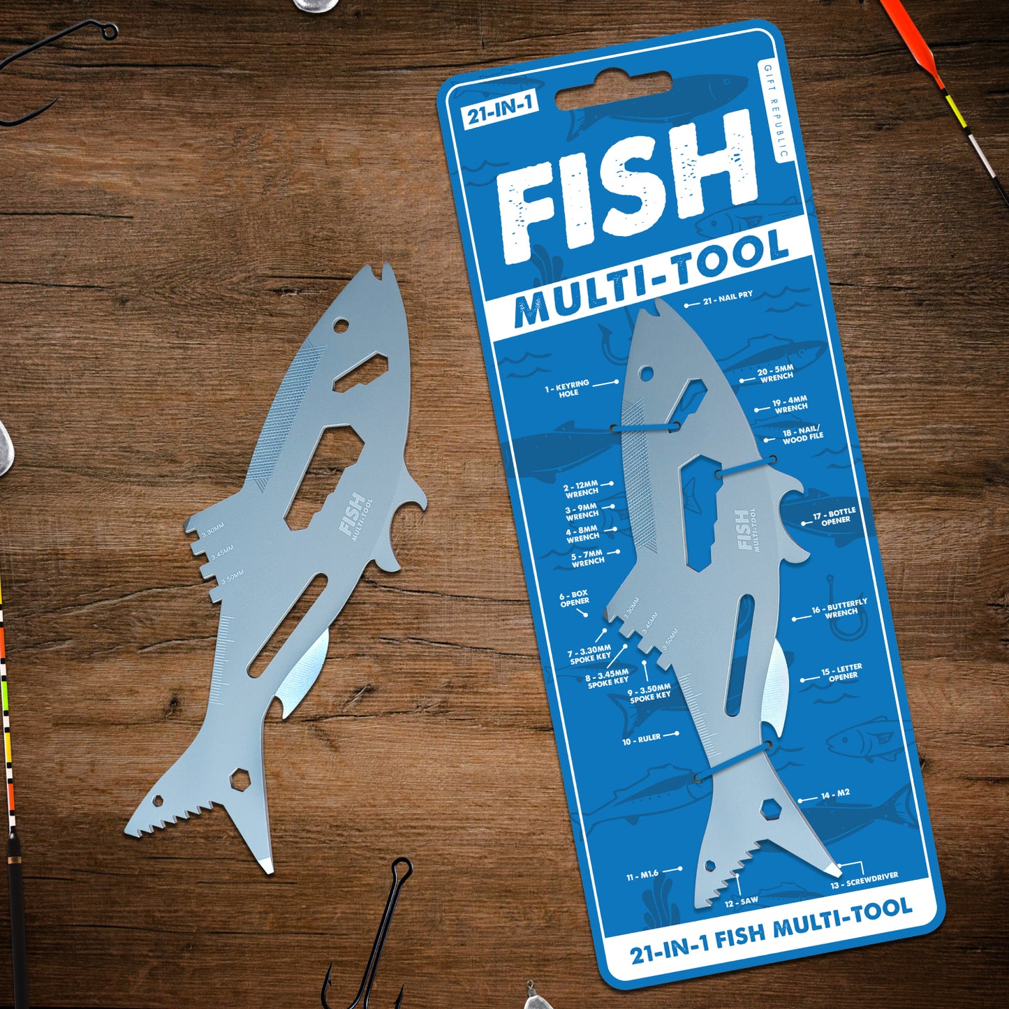 Gift Republic - Fish Multitool