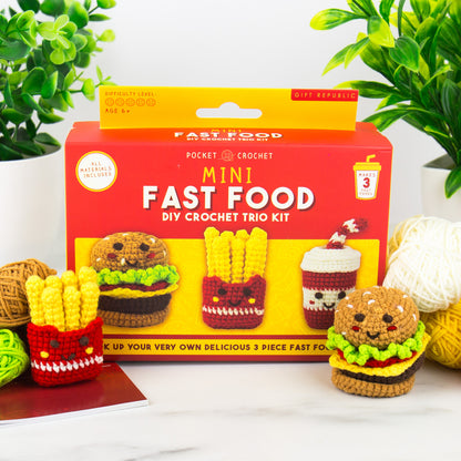 Gift Republic - Pocket Crochet Crafts: Fast Food