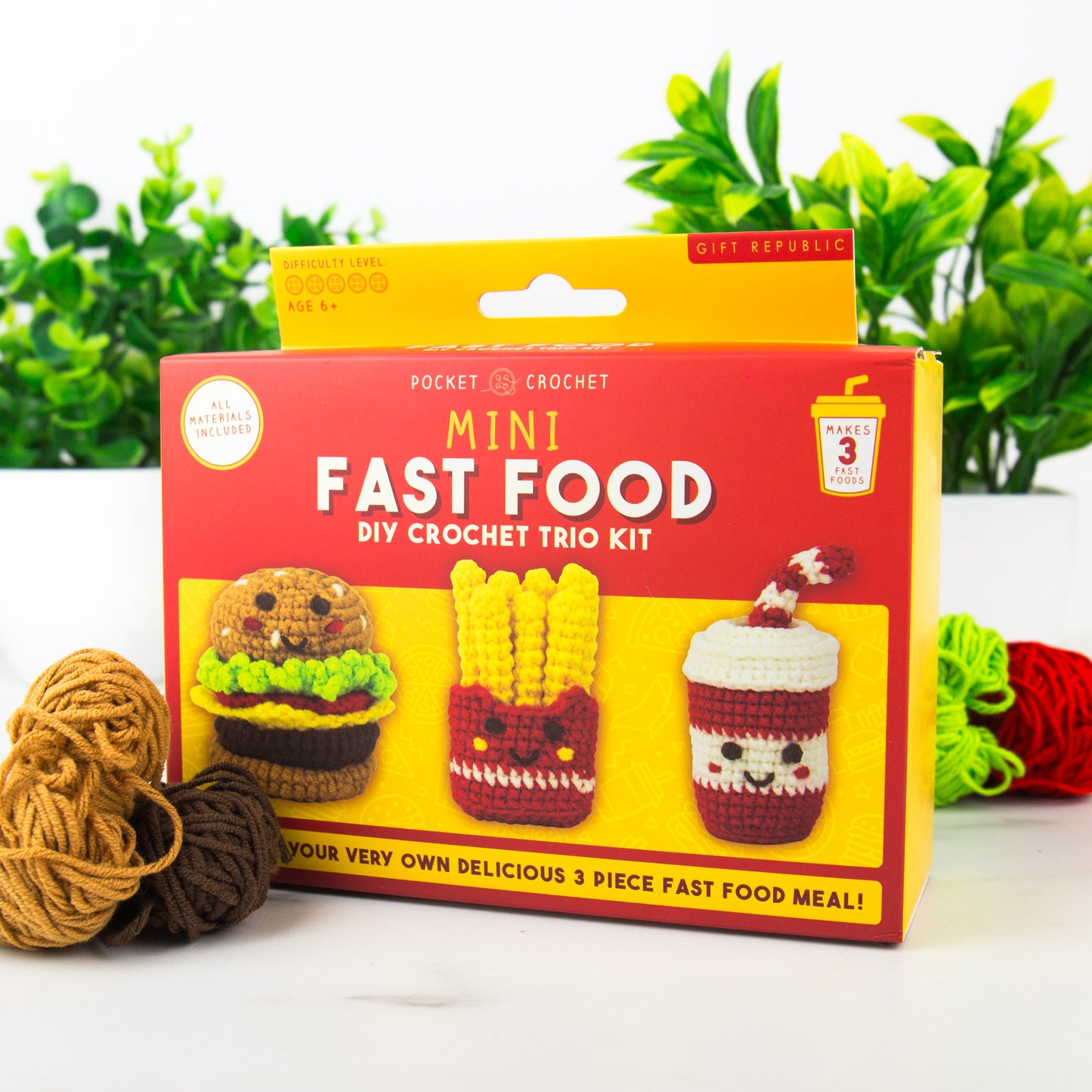 Gift Republic - Pocket Crochet Crafts: Fast Food