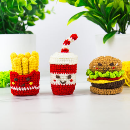 Gift Republic - Pocket Crochet Crafts: Fast Food