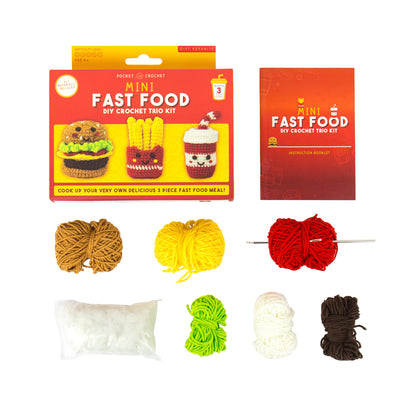 Gift Republic - Pocket Crochet Crafts: Fast Food