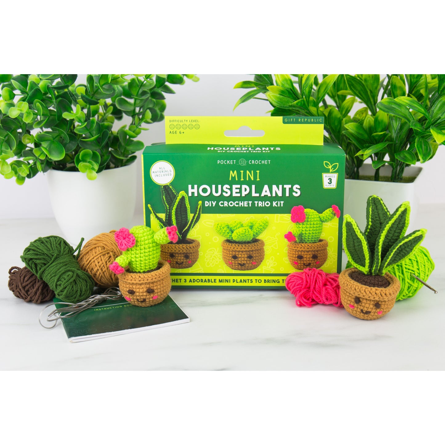 Gift Republic - Pocket Crochet Crafts: Plants