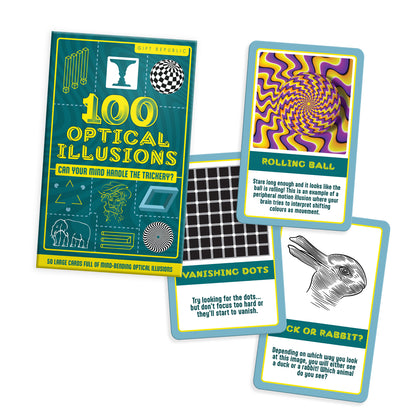 Gift Republic - 100 Optical Illusions Cards