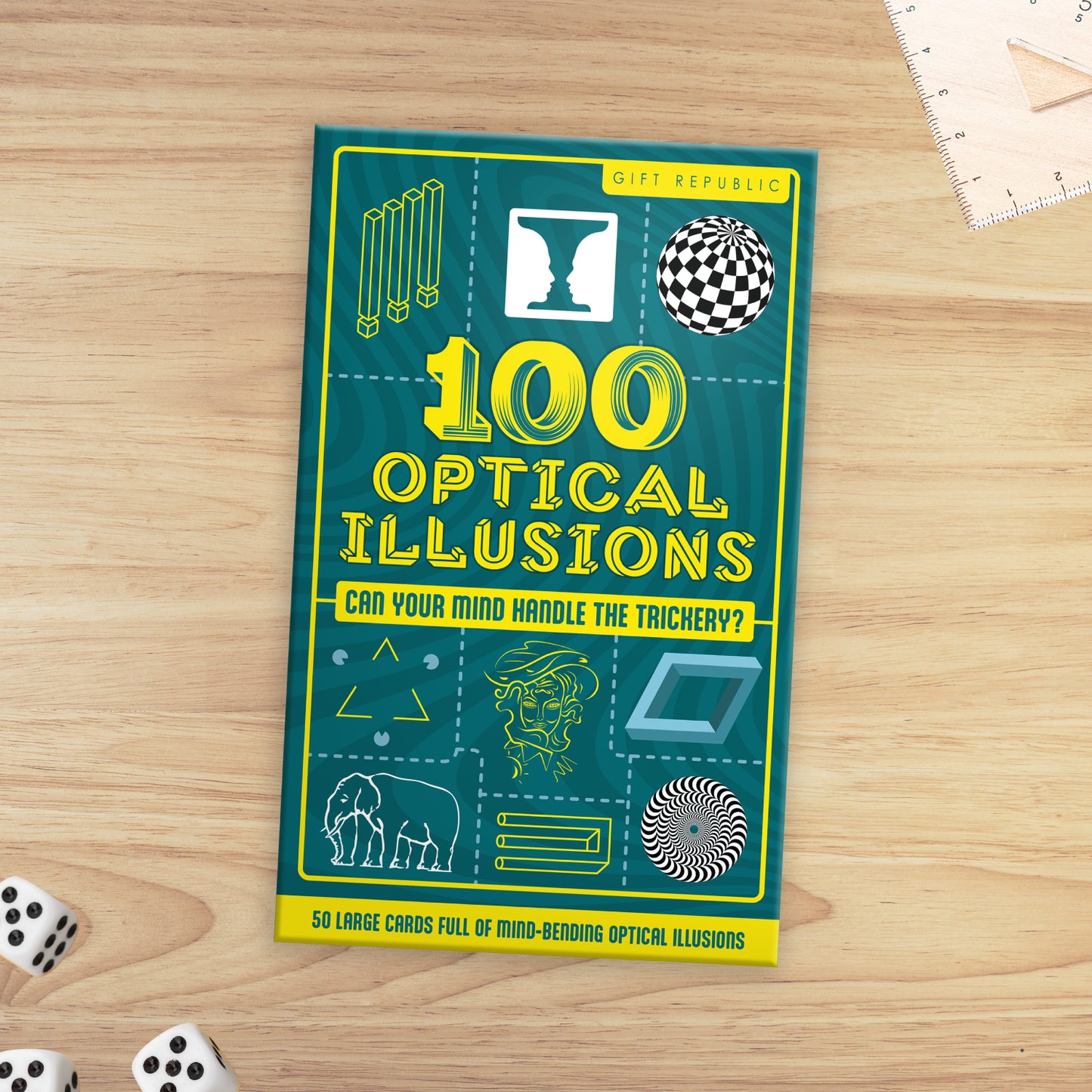 Gift Republic - 100 Optical Illusions Cards