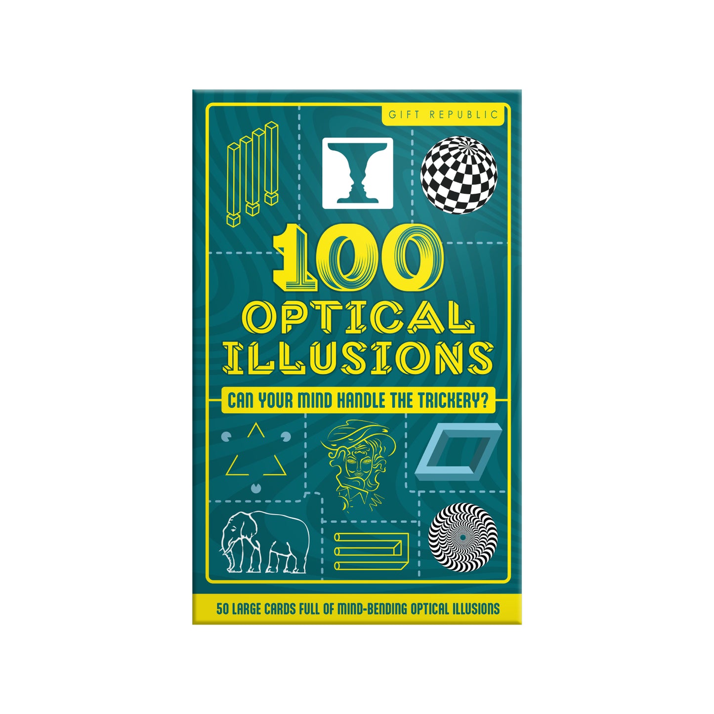 Gift Republic - 100 Optical Illusions Cards