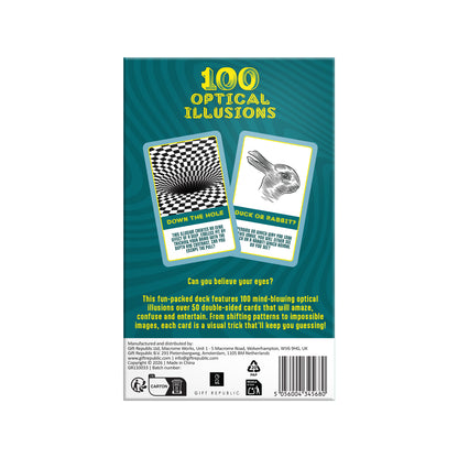 Gift Republic - 100 Optical Illusions Cards