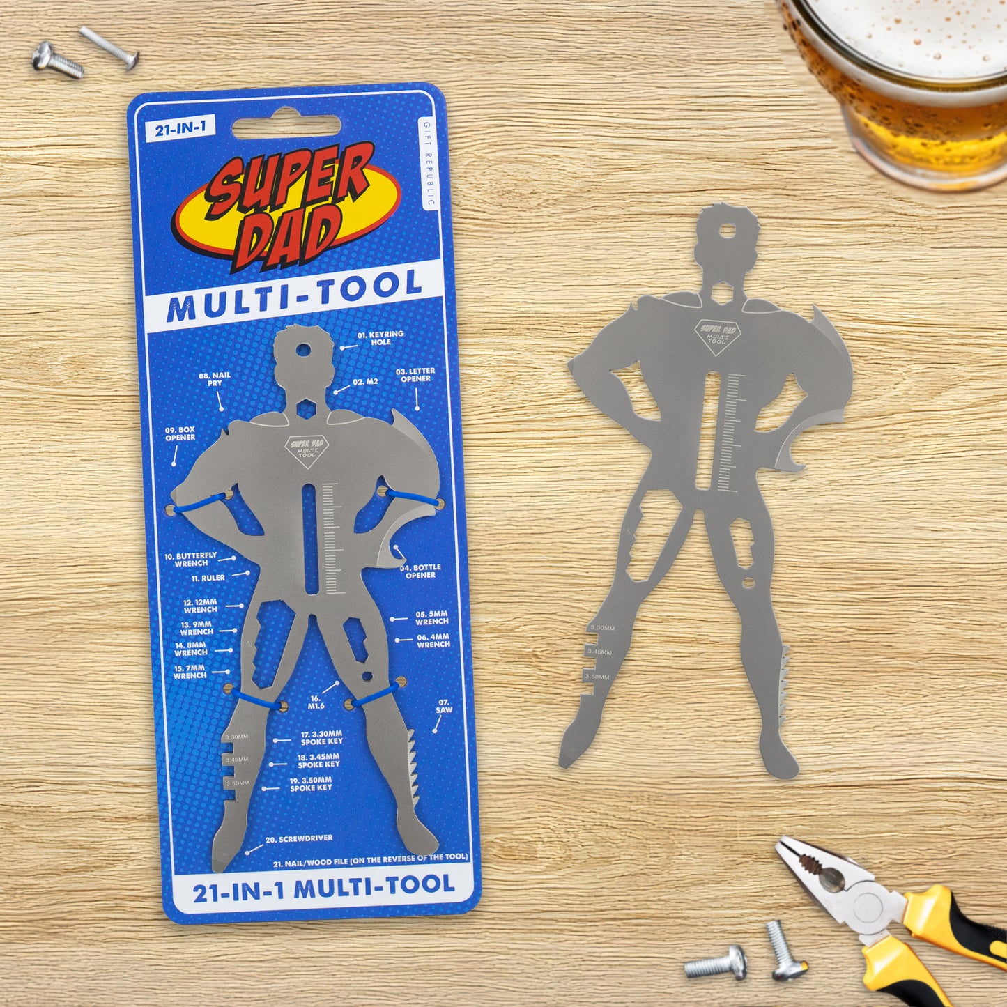 Gift Republic - Super Dad Multitool