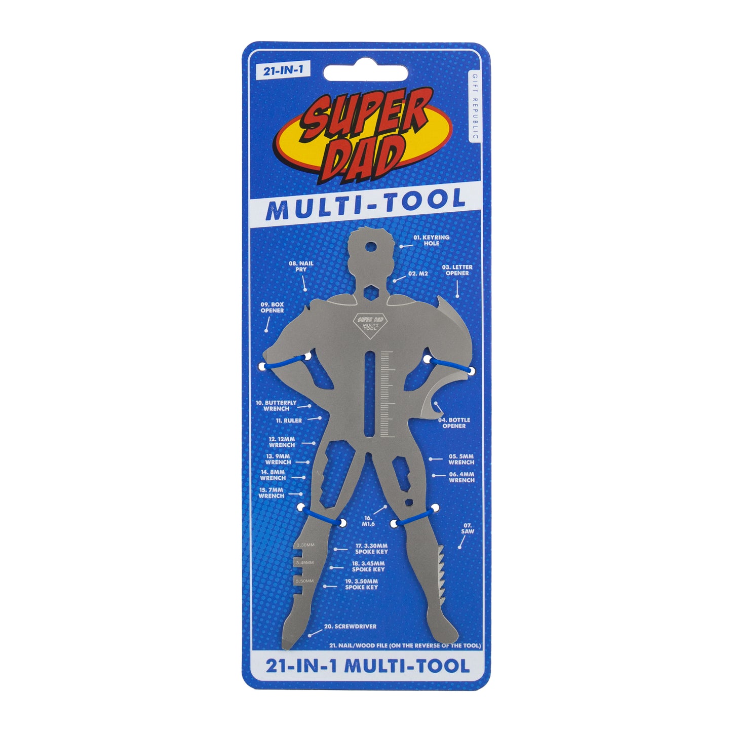 Gift Republic - Super Dad Multitool