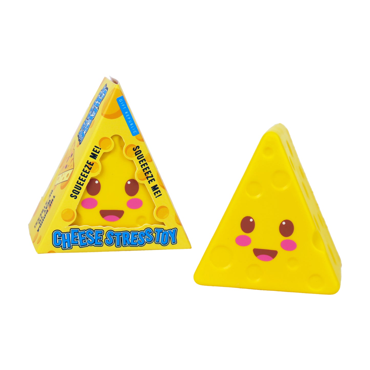 Gift Republic - Cheese Stress Toy