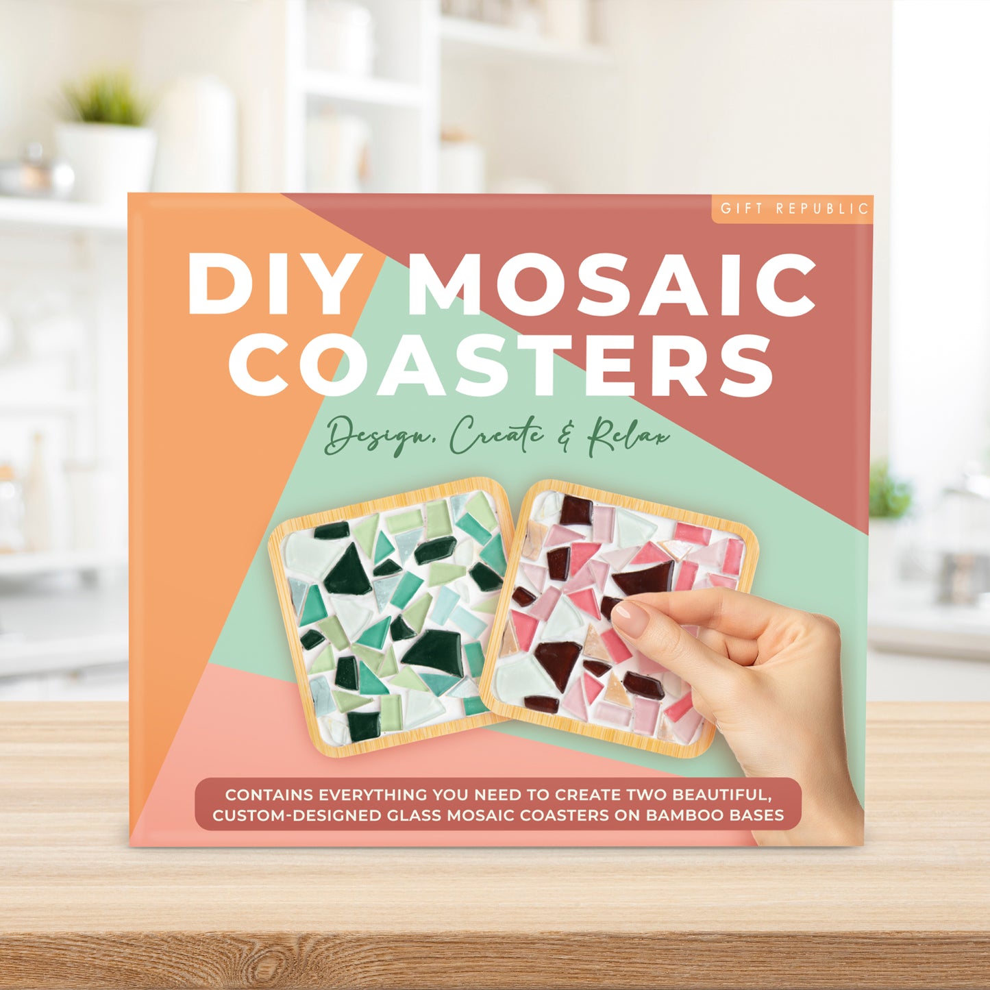 Gift Republic - DIY Mosaic Coasters