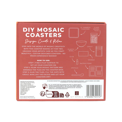 Gift Republic - DIY Mosaic Coasters