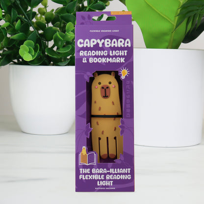 Gift Republic - Capybara Reading Light Bookmark