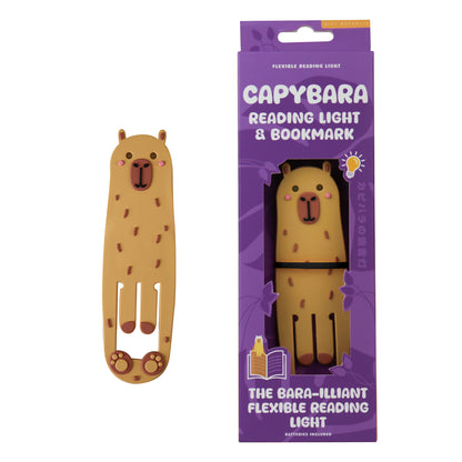 Gift Republic - Capybara Reading Light Bookmark