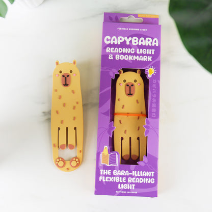 Gift Republic - Capybara Reading Light Bookmark