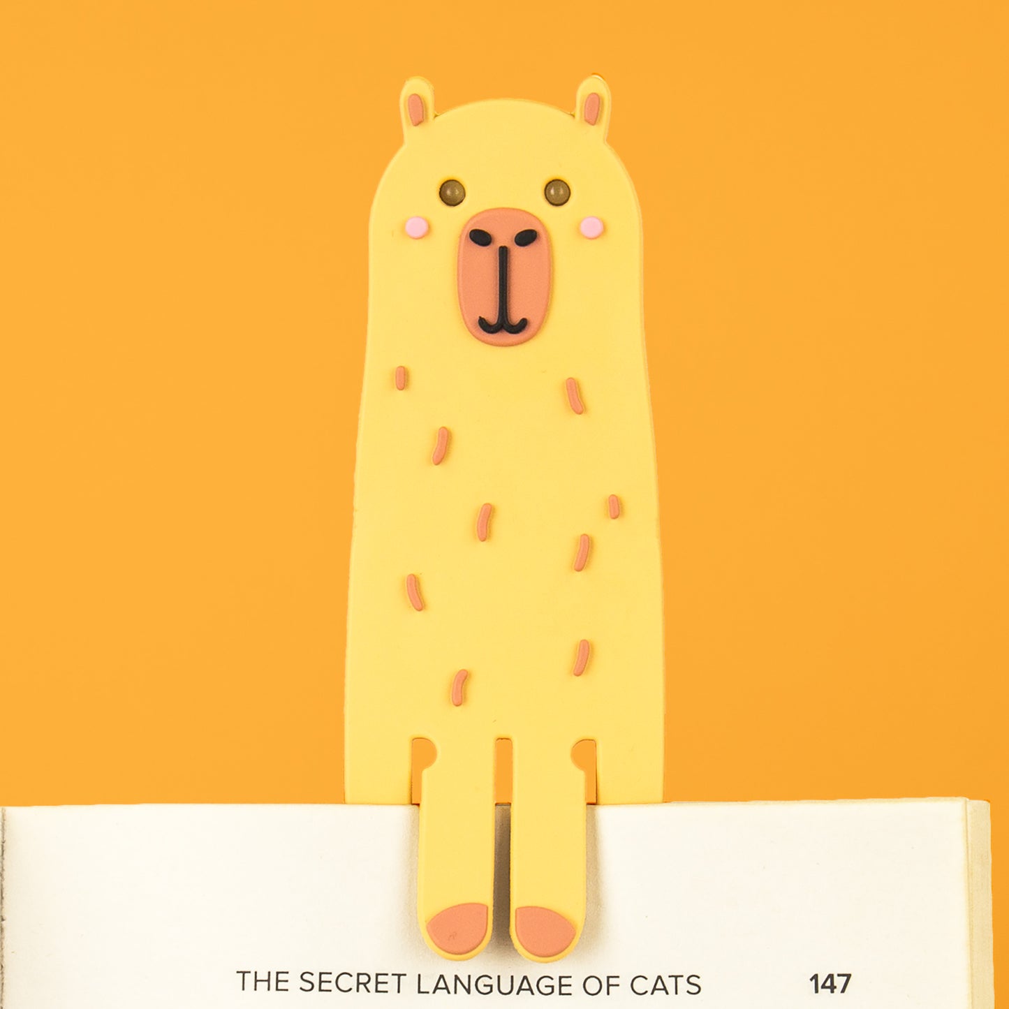 Gift Republic - Capybara Reading Light Bookmark